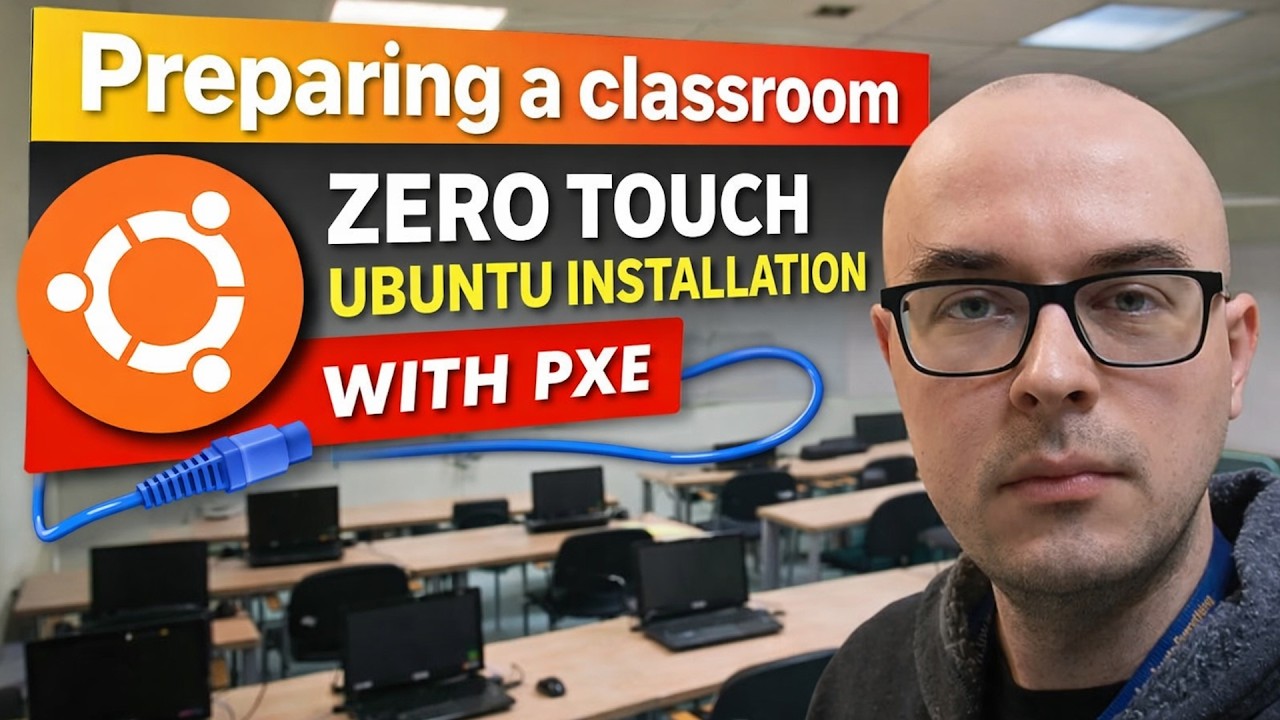 Preparing a classroom - zero touch Ubuntu installation with PXE