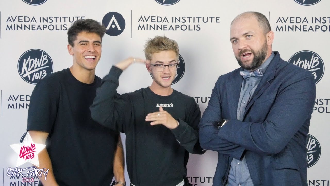 Jack & Jack with Steve-O Backstage at KDWB Star Party 2018