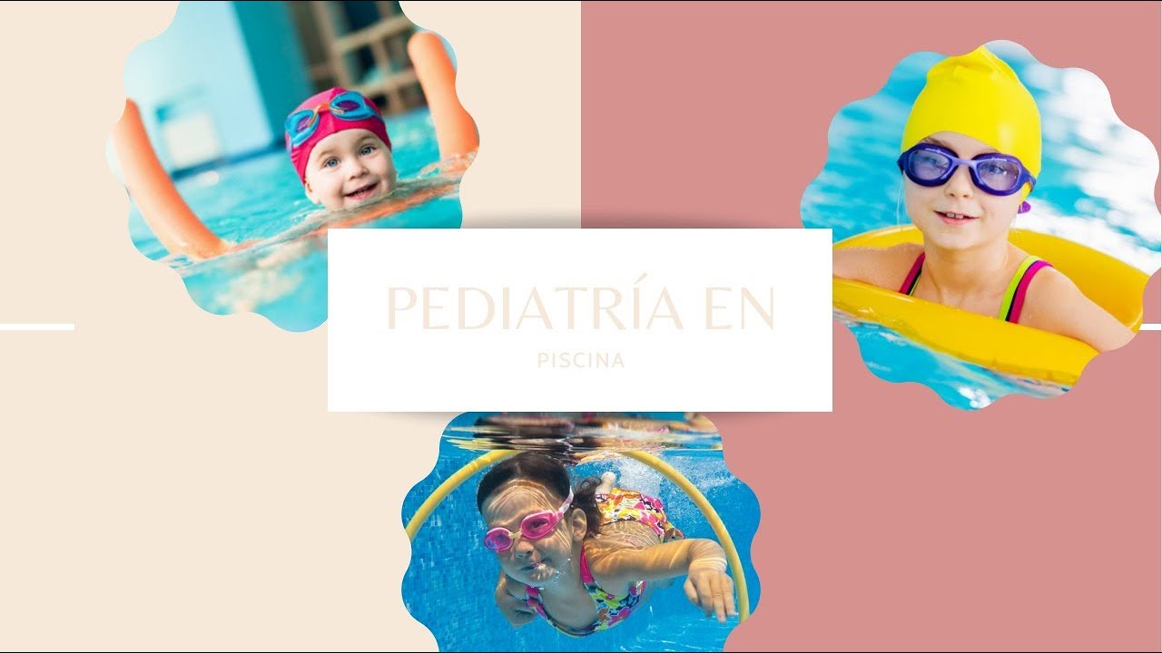 Ejercicios para trabajar los giros en la piscina para los niños.