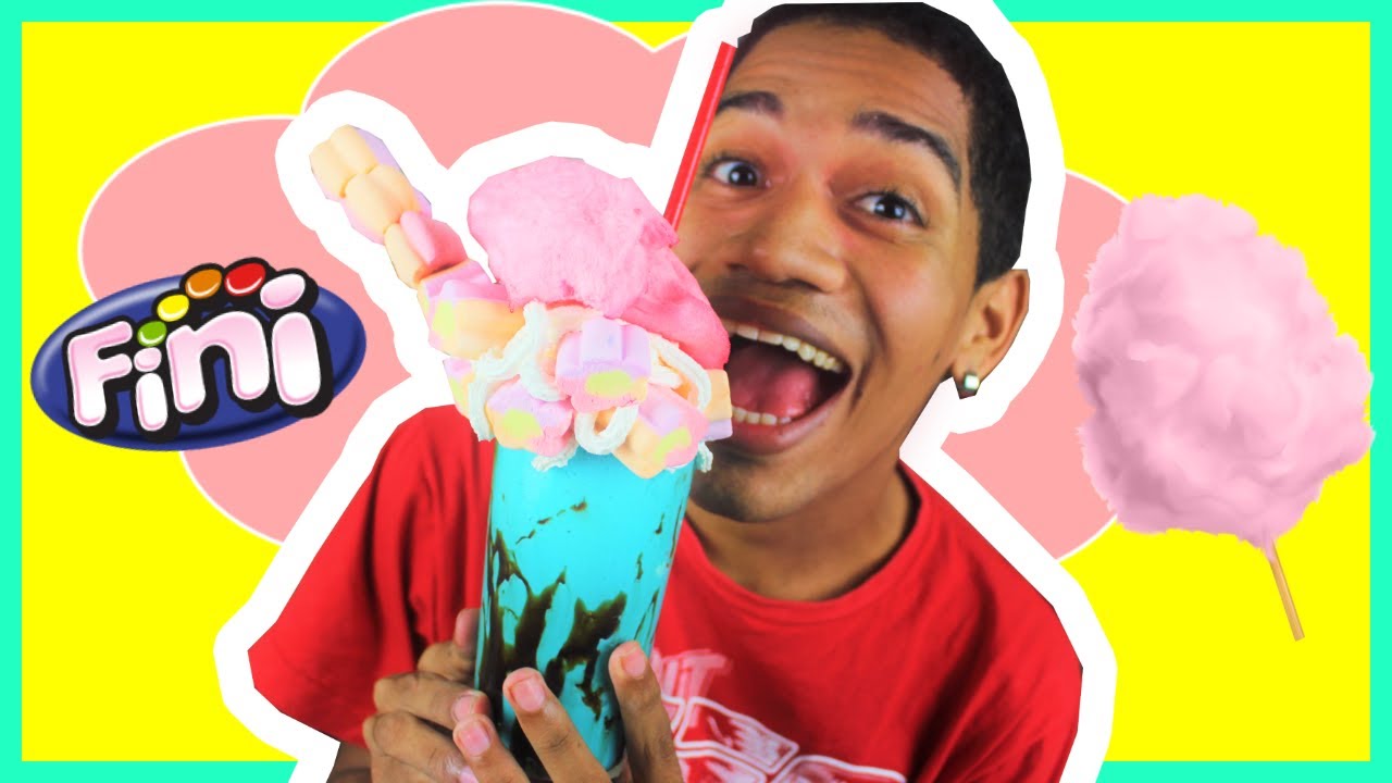 MILK SHAKE DE ALGODÃO DOCE FINI