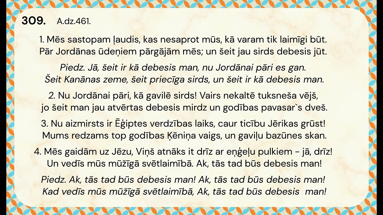 309. Mēs sastopam ļaudis