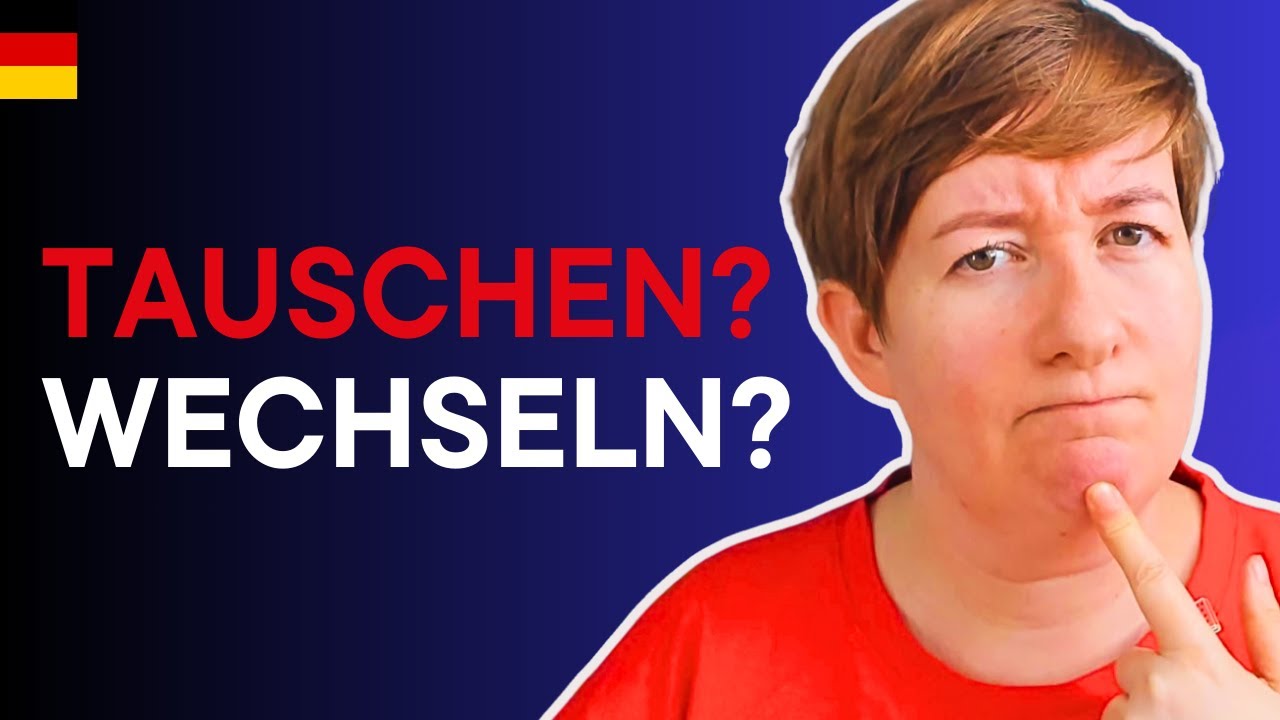Tauschen, wechseln, ändern: Unterschied erklärt