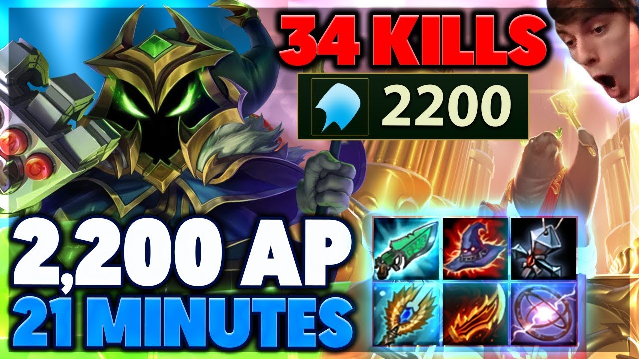 FASTEST 2,000AP EVER | URF VEIGAR FULL GAMEPLAY - BunnyFuFuu