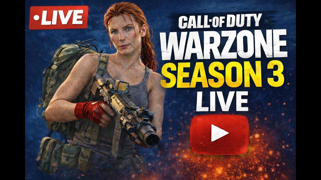 CALL OF DUTY WARZONE SEASON 3  NEW UPDATE MW4 GAMEPLAY LIVE*