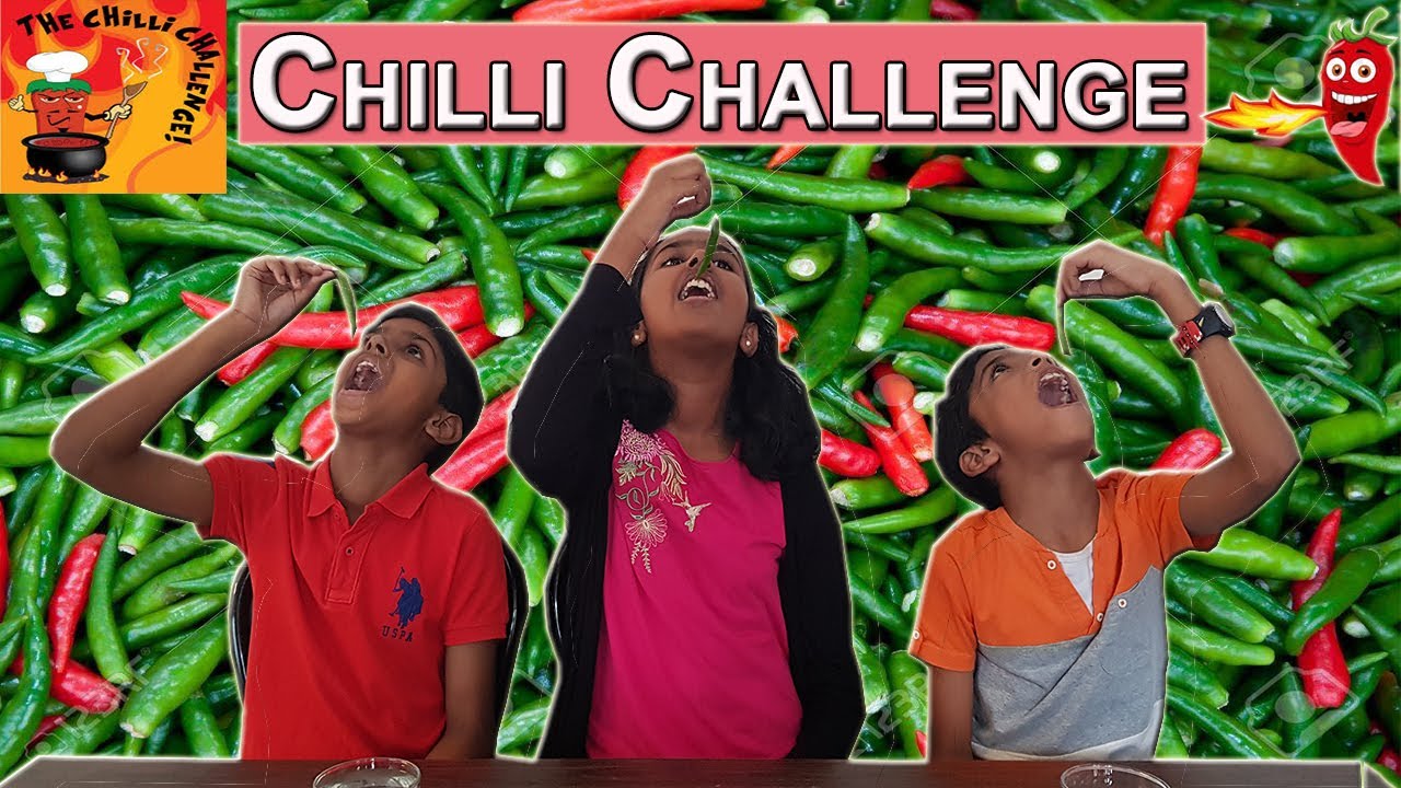 Chilli Challenge | Melissa and Kevin with Johan | Hot And Spicy Green Chillies Eating Competition
