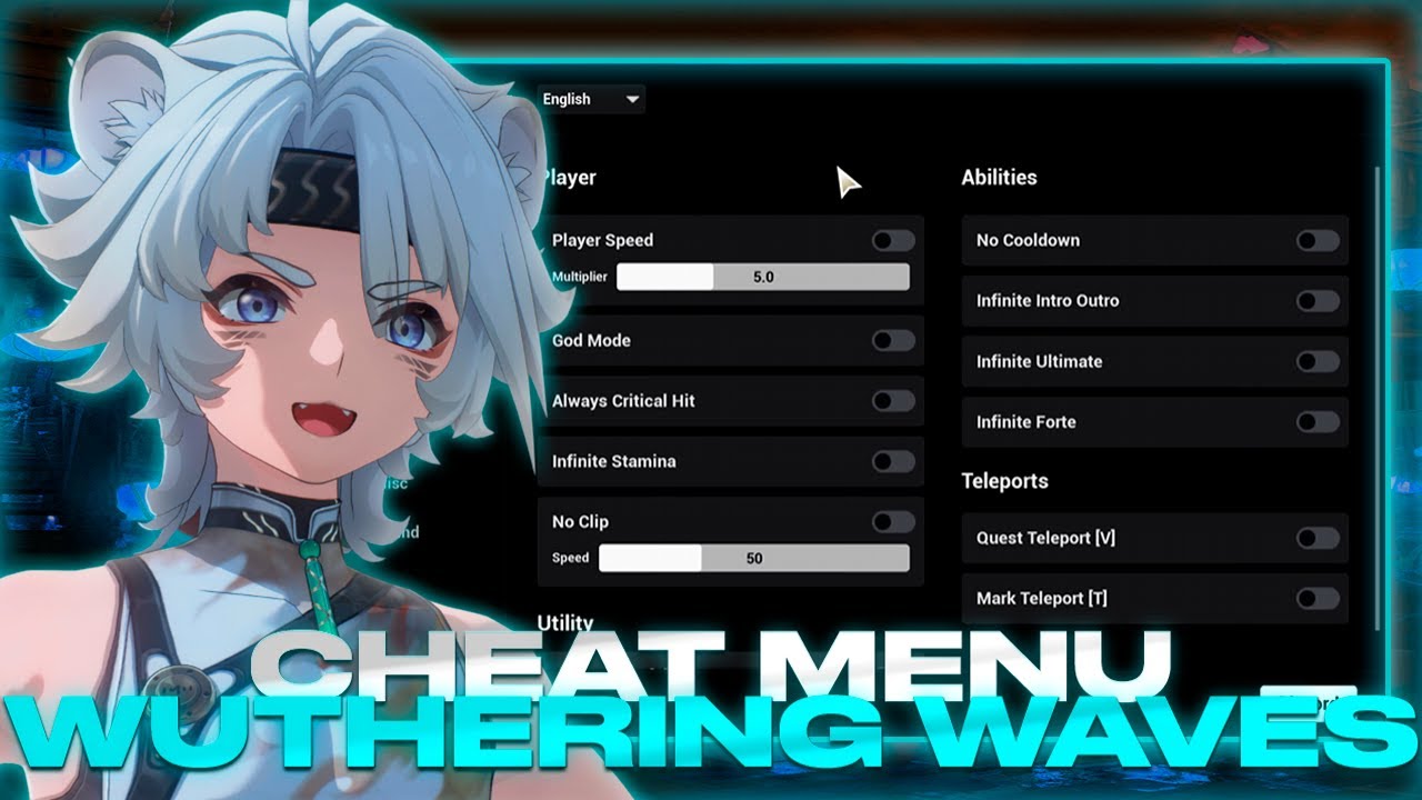 *Undetected* Wuthering Waves 2.7 - Cheat Menu | Divine Cheat For WW | Many Functions | FREE Download