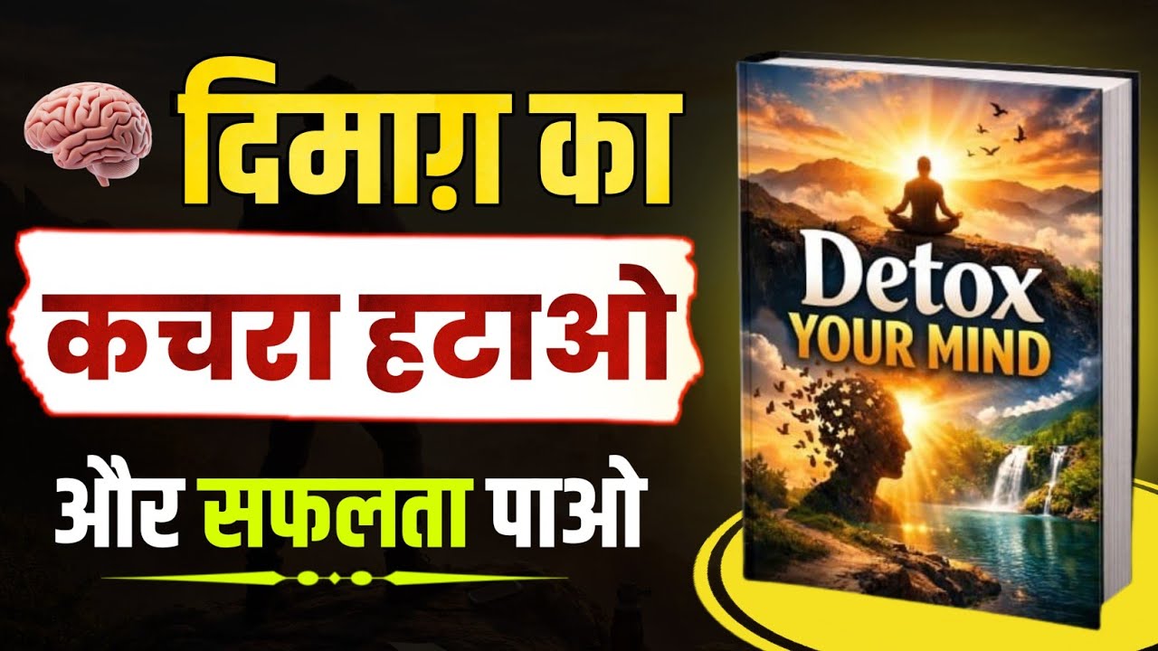 Detox Your Mind Audiobook Summary in Hindi | Overthinking & Negative Thoughts Ka Ilaj