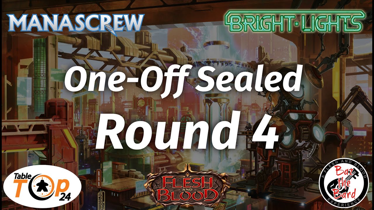 Flesh and Blood Bright Lights One Off Sealed Round 4