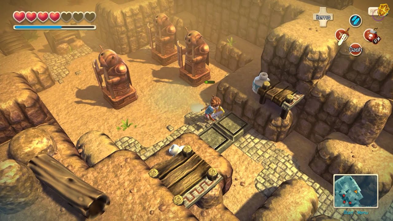 Oceanhorn Monster of Uncharted Seas Withered Lands 100% Complete Walkthrough