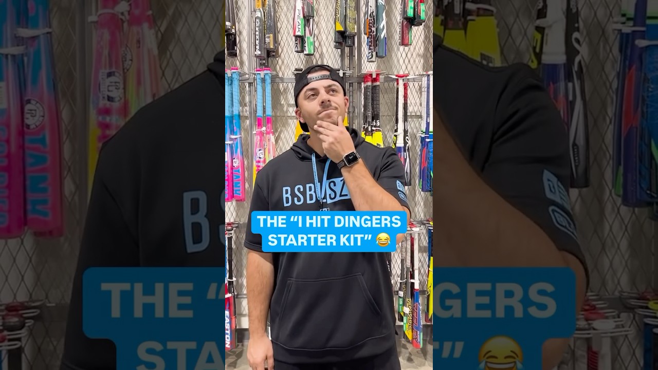 Comment what baseball gear you're picking up 😂 