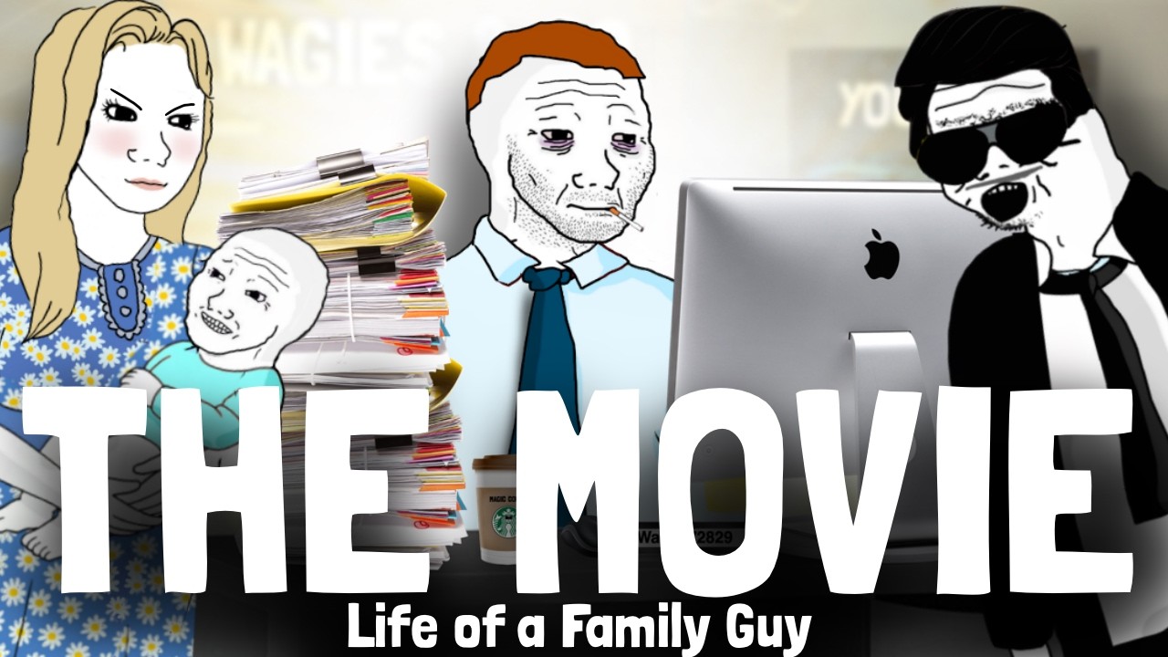 WOJAK DOOMER THE MOVIE : THE LIFE OF A FAMILY GUY WAGE SLAVE