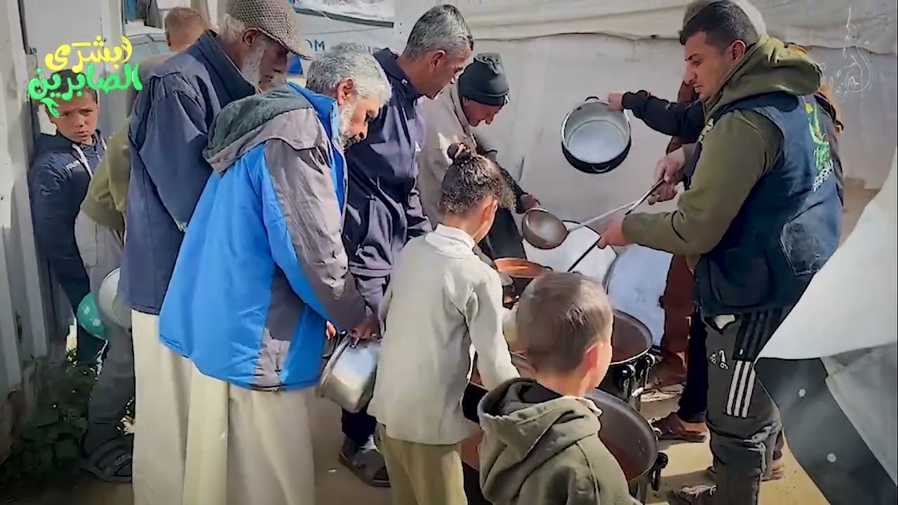 🔴البركة في اليوم 372 تنفذ 200 وجبة ساخنة بتمويل كريم من محسنة من ولاية ميلة بمواصي خان يونس