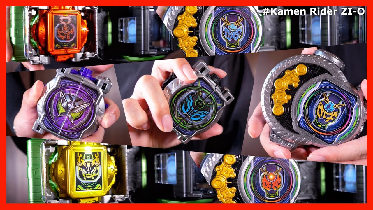 【祝う方】重塗装したウォズのミライドウォッチまとめ！っぽい動画【仮面ライダージオウ】/ Kamen Rider WOZ All Henshin!【Kamen Rider ZI-O】
