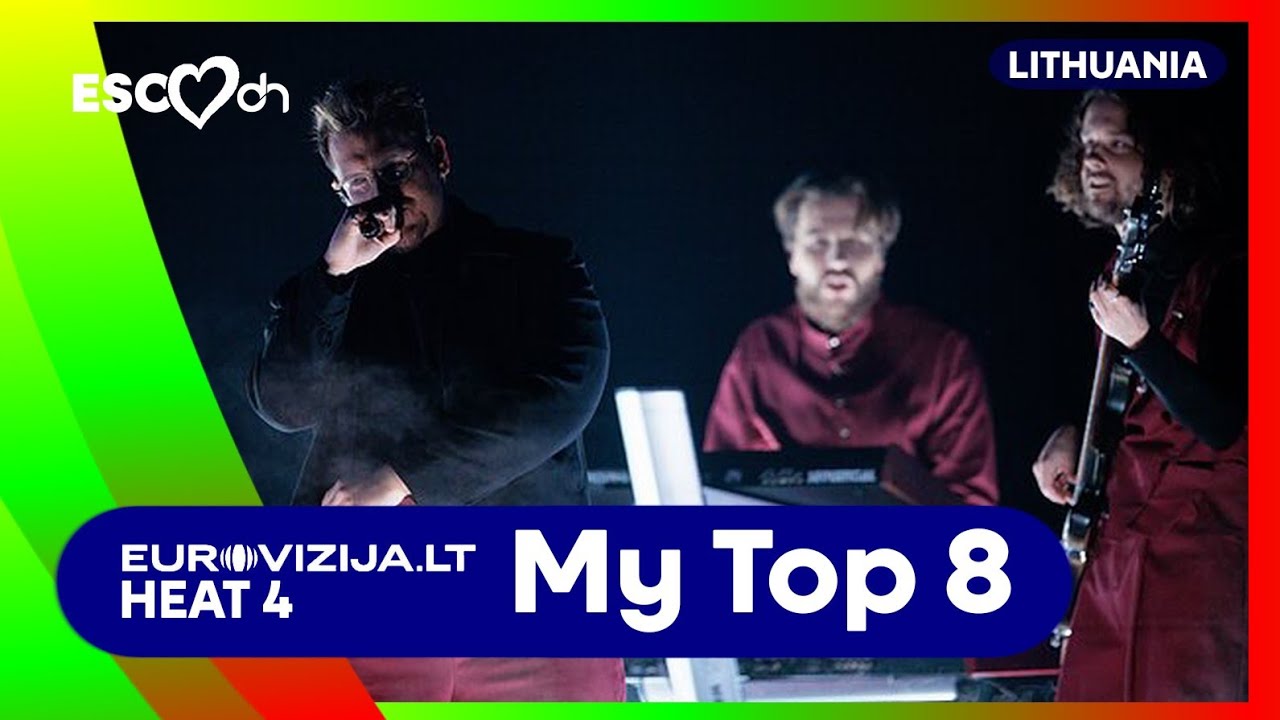 Eurovizija.LT 2026 Heat 4 | Duncan's Top 8