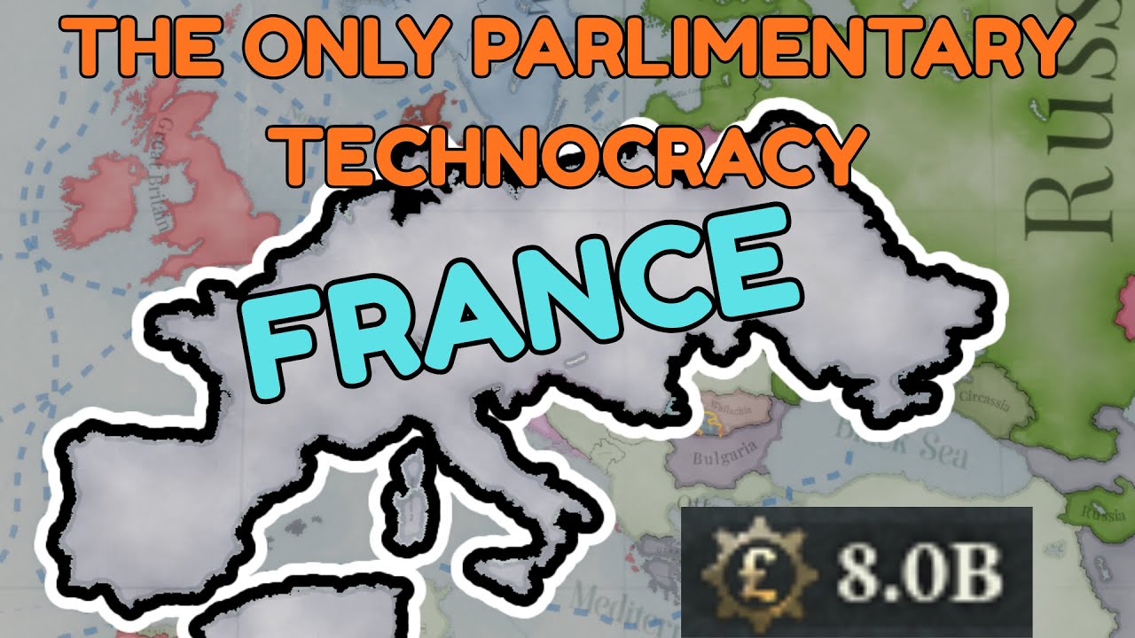 Becoming a parlimentary technocracy to get 8B gdp as france in victoria 3