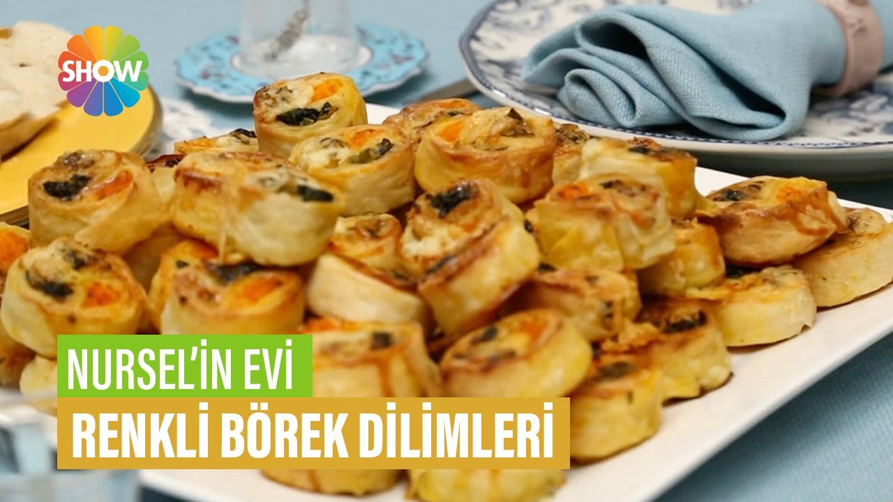 Renkli Börek Dilimleri Tarifi | Nursel'in Evi