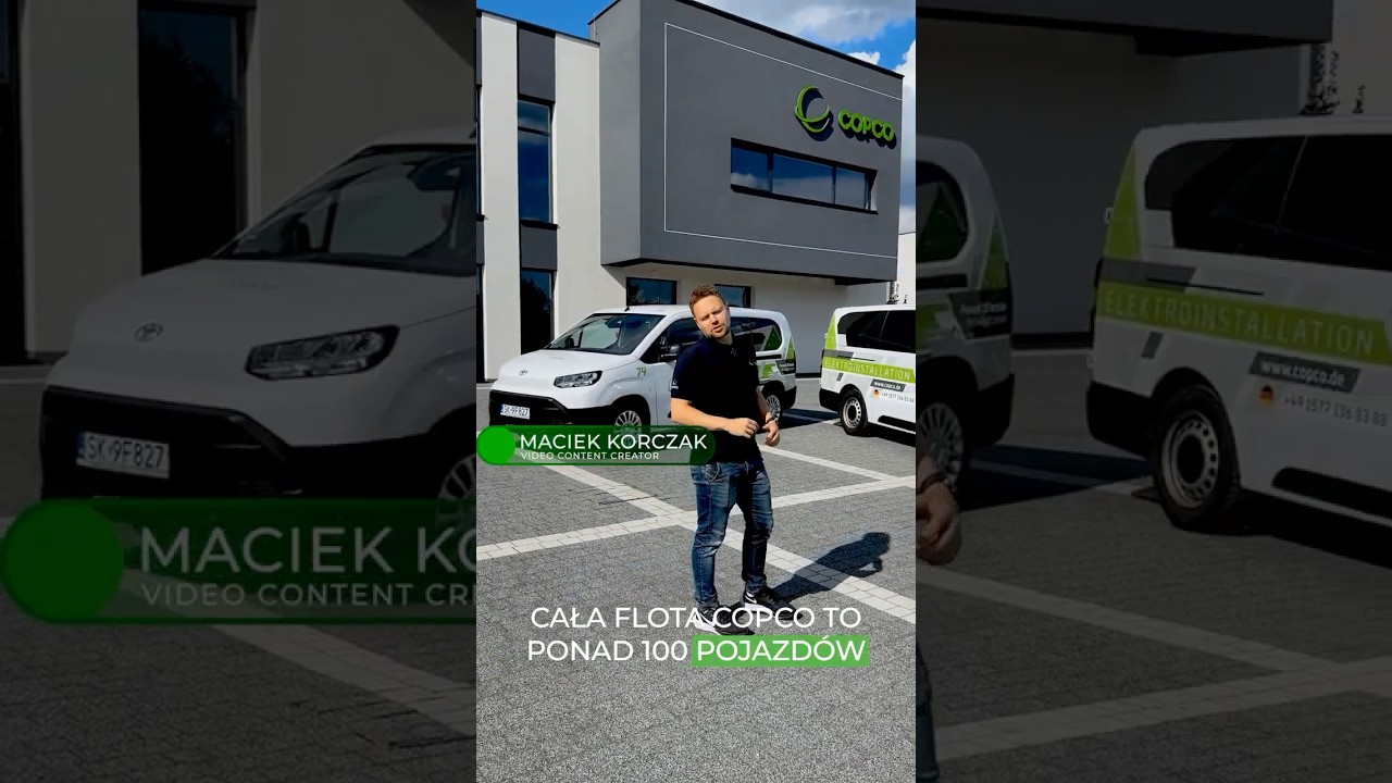 Flota Copco to ponad 100 pojazd&oacute;w 🚐 &ndash; zatankowanych, sprawdzonych i przygotowanych do drogi. 🚀