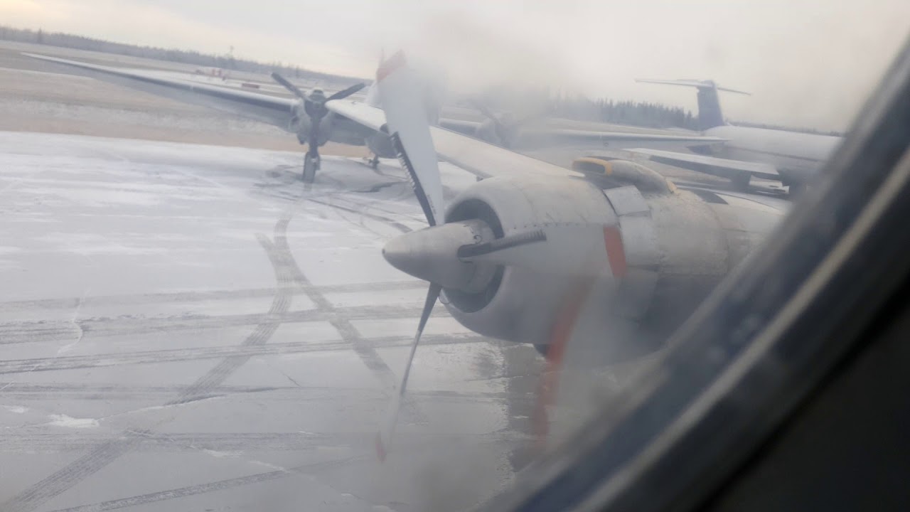 DC-6 451CE engine run
