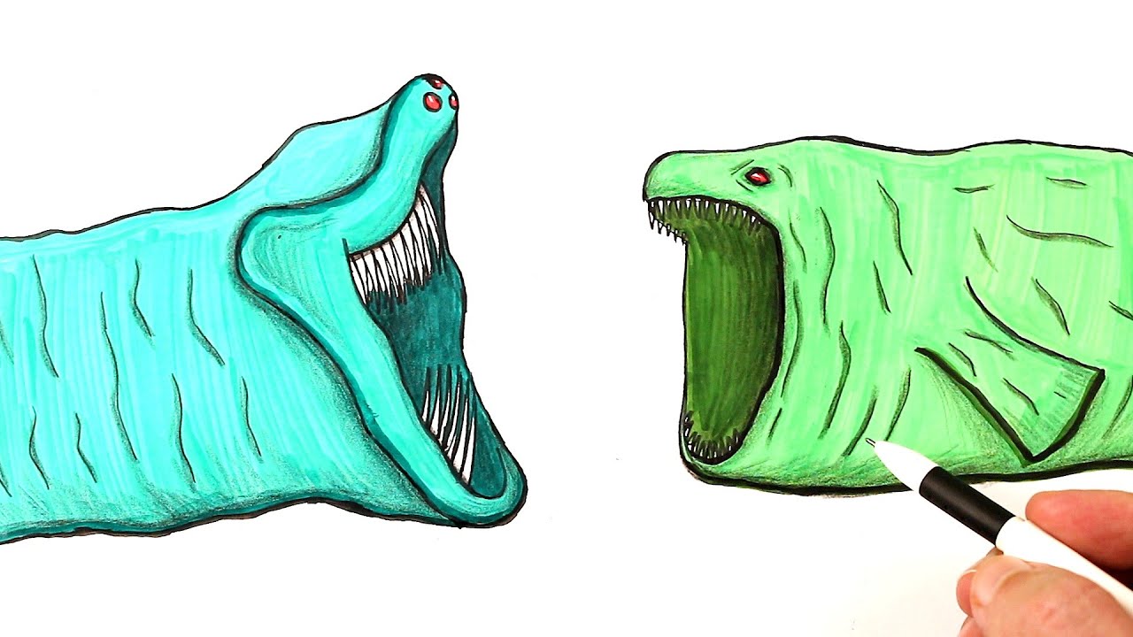 Как нарисовать ЭЛЬ ГРАН МАЙЯ vs БЛУП