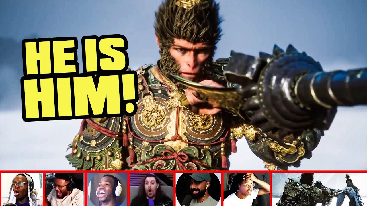 Gamers Reaction To Seeing The Opening Intro Boss Fight On Black Myth Wukong | Mixed Reactions