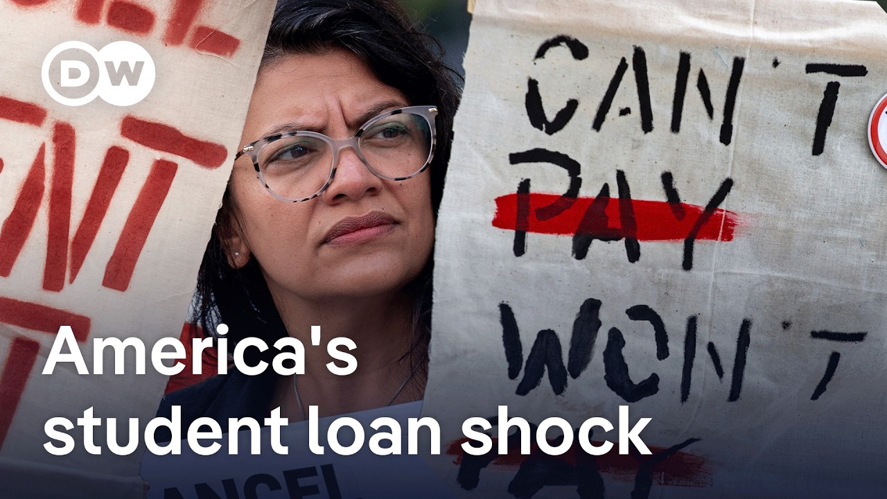 Why 9.5m Americans are defaulting on their student loans | DW News