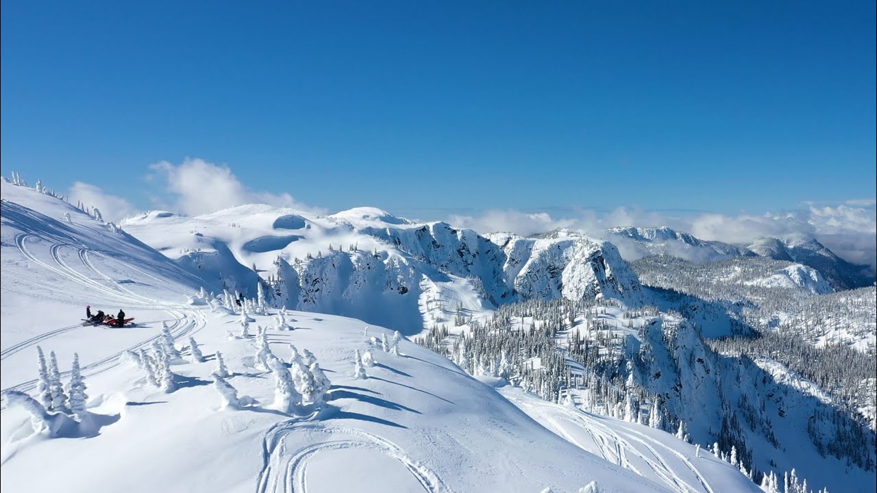 Best Snowmobile Video - Bluebird - Epic Mountain Riding Revelstoke