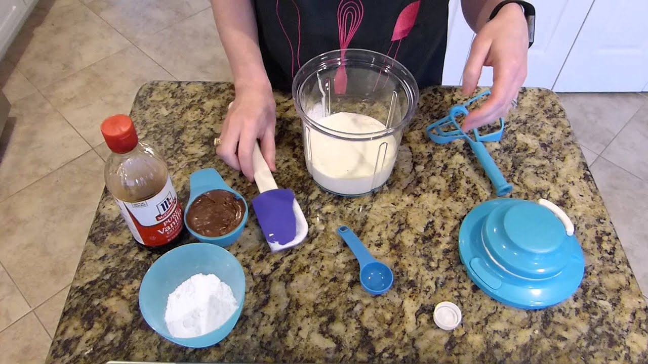 Tupperware Nutella Ice Cream