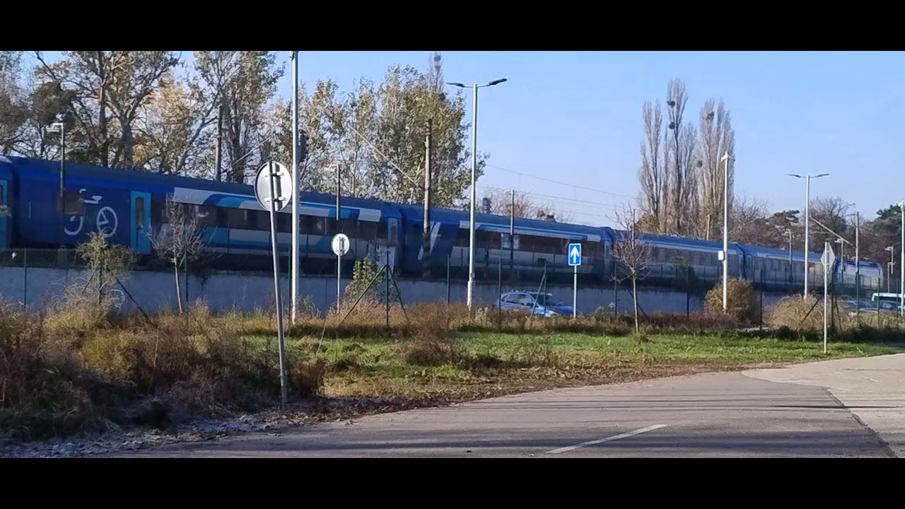 EC 130 Báthory z Budapešt Nyugati pu smer Bratislava hlavná stanica natočené video 19.11.2025
