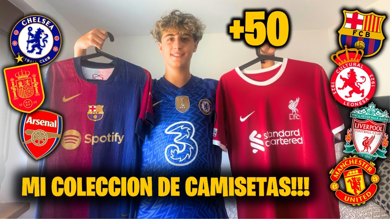 MI COLECCION DE CAMISETAS DE FÚTBOL | 2025 | Don Bromas