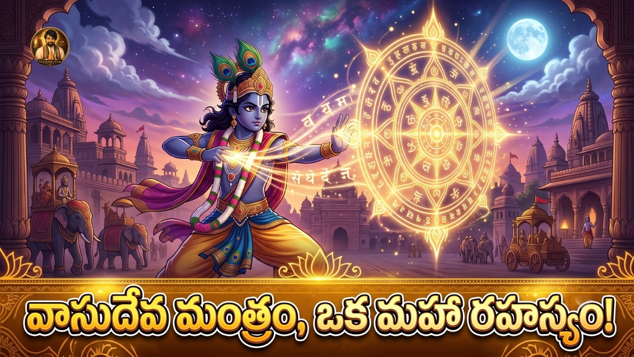 ఓం నమో భగవతే వాసుదేవాయ రహస్యం Third Eye Awakening Explained Hindu Scriptures Vasudeva Mantra Telugu