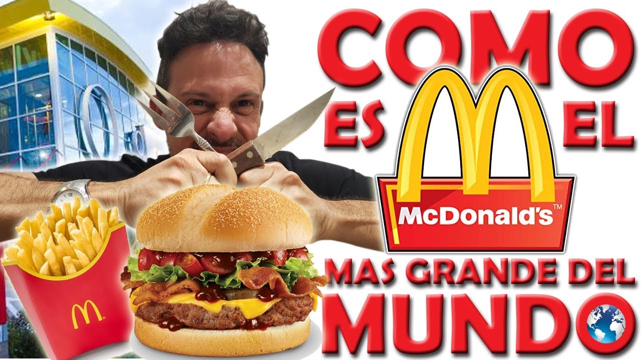 Explorando el McDonald's mas grande del planeta, Orlando, Florida 2020