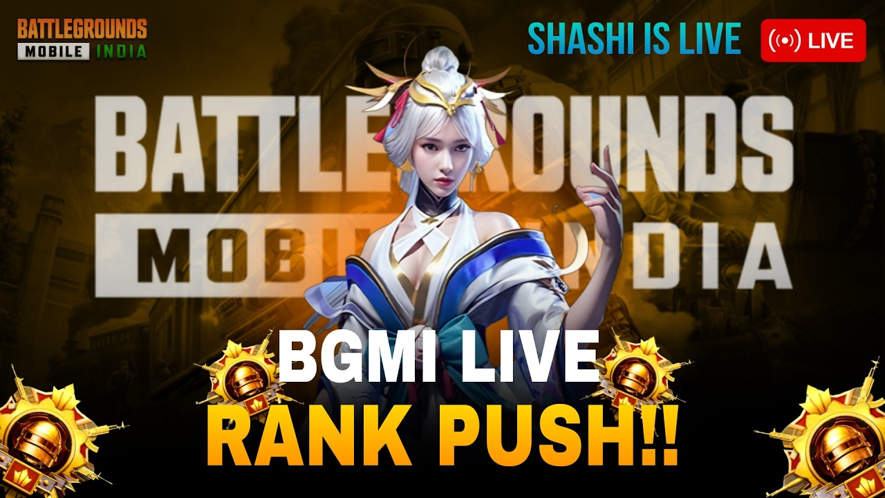 Kannada BGMI Conqueror Rank push…..❤️✌️|| SHASHI IS LIVE