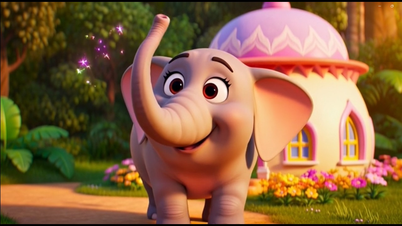 Hathi Raja Kahan Chale Nursery Rhyme | हाथी राजा कहाँ चले | Kids Masti Rhymes