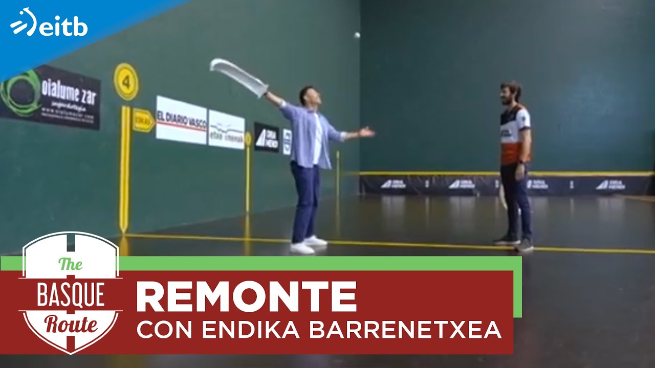 Endika Barrenetxea nos descubre los secretos del remonte en el Galarreta Jai Alai