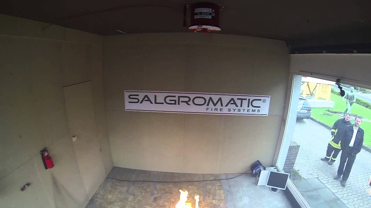 Salgromatic MAG-13 in 30m3 room inside view