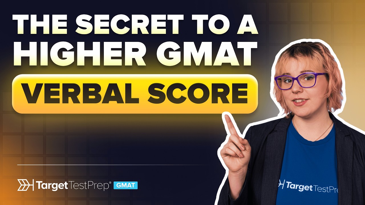 How to Improve Your GMAT Verbal Score 👩‍💻 Tips from a Perfect Scorer