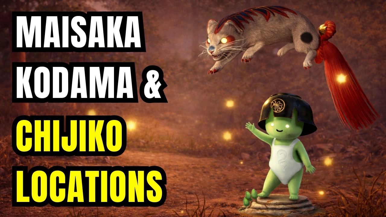 Maisaka Kodama & Chijiko Locations | Nioh 3