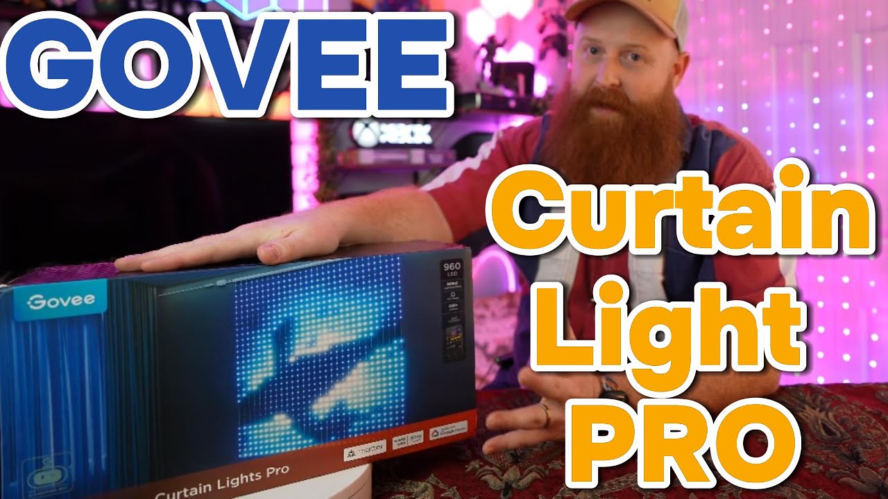 Govee Curtain Lights Pro ★ Unboxing & Full Review