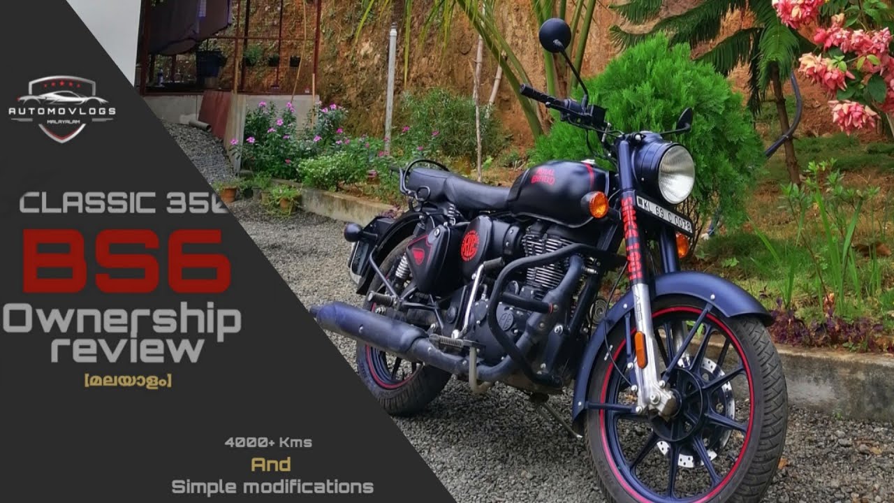 Royal Enfield Classic 350 bs6 stealth black ownership review | malayalam | Automo vlogs malayalam