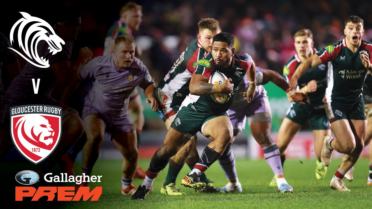 HIGHLIGHTS & REACTION: Leicester Tigers v Gloucester Rugby | The Slater Cup | Gallagher PREM 25/26