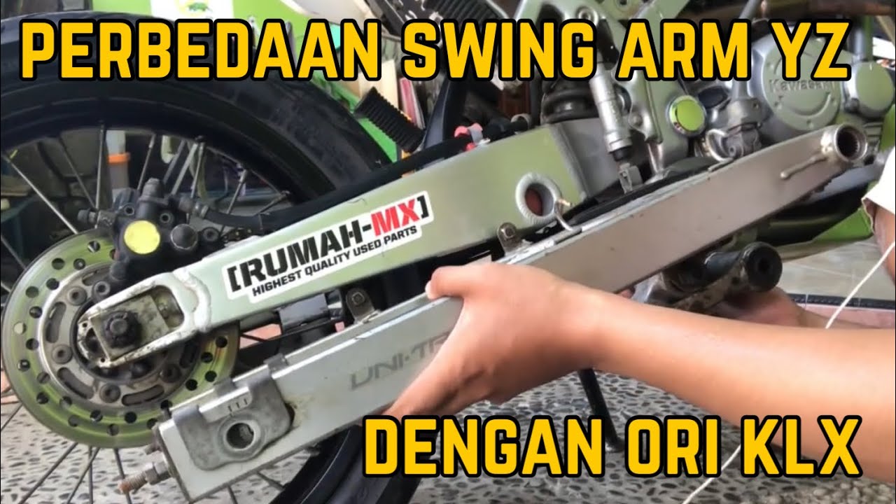 swing arm klx 150 vs swing arm yz 125