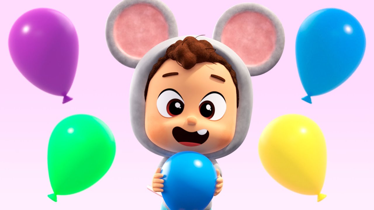 Globos Ratón | Huevos Granja - Pop vídeos educativos