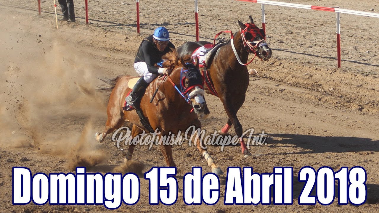 Carreras de Caballos en Pitiquito, Sonora 15 de Abril 2018