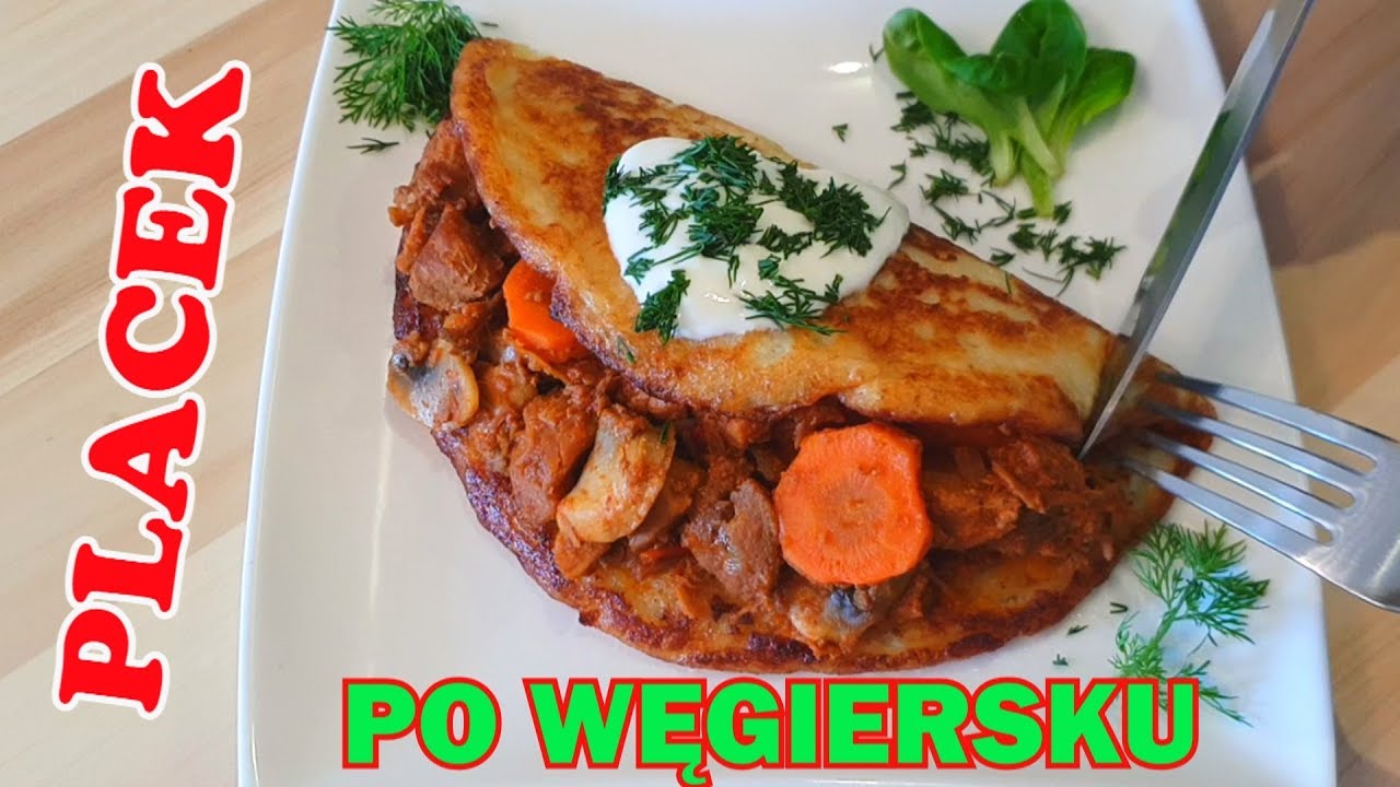 Najpyszniejszy placek po węgiersku - łatwy i prosty. Hash Browns with Hungarian Stew