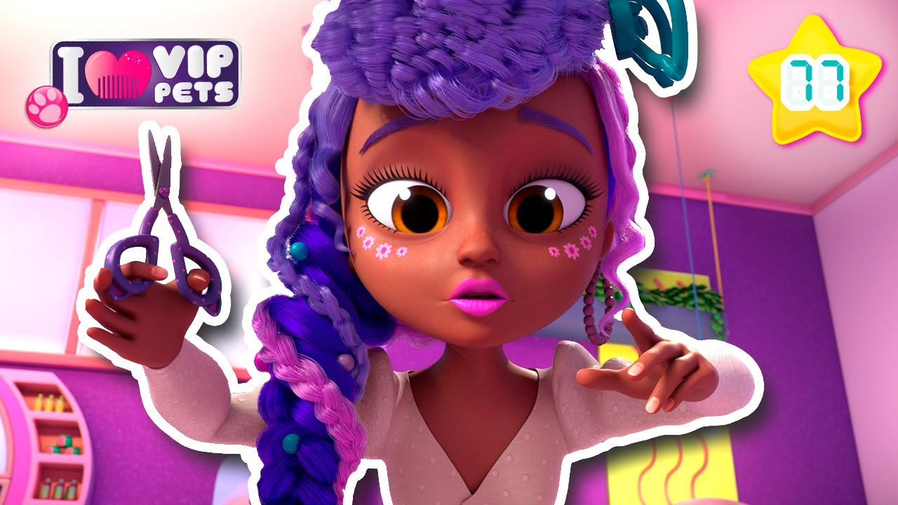 O Corte de Cabelo Mais Legal 💇‍♀️ VIP PETS 🌈 PENTEAR é OUSAR! ✨ EPISÓDIOS Completos 💕 DESENHO
