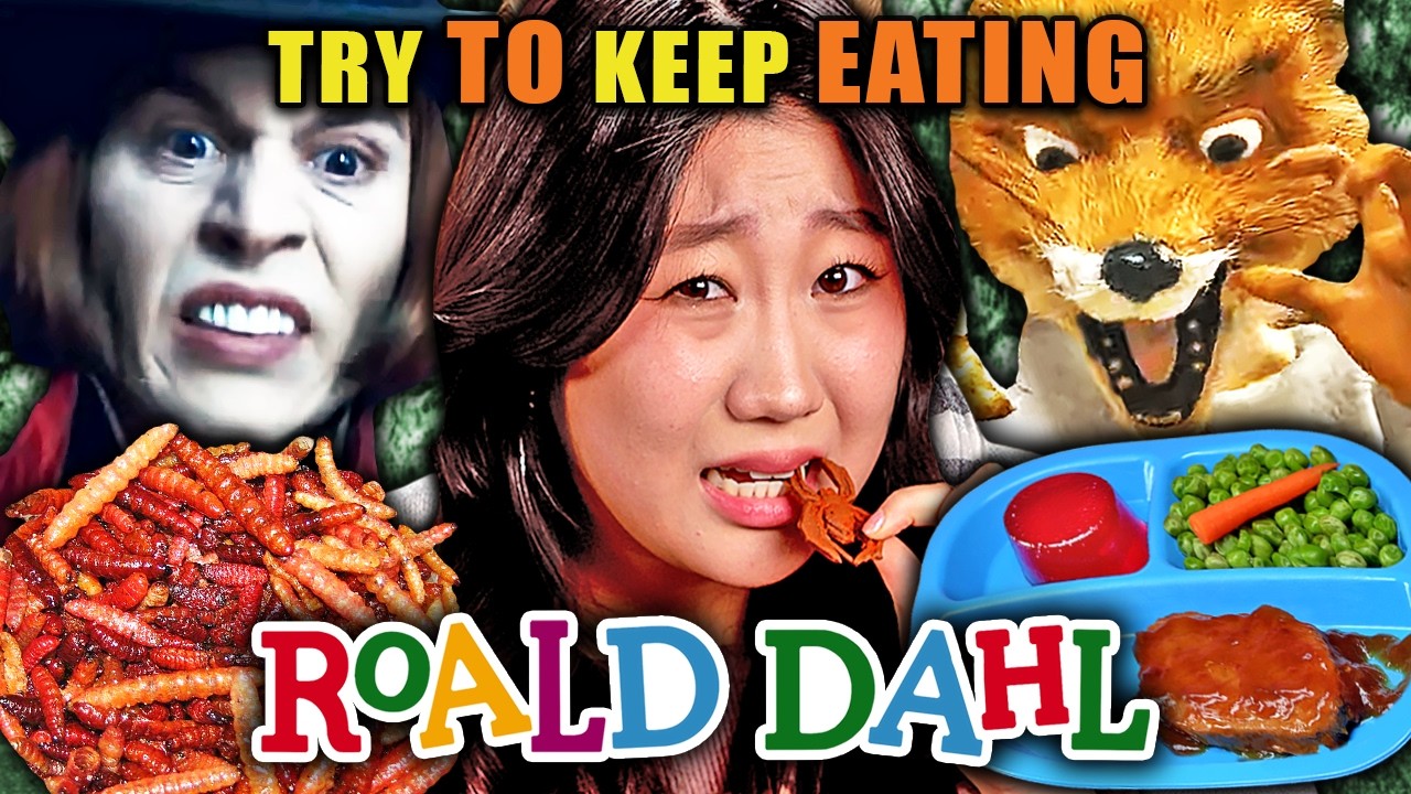 Try To Keep Eating - Roald Dahl's Revolting Recipes (Frobscottle, Oompa Loompa Grubs, Chilied Bugs)