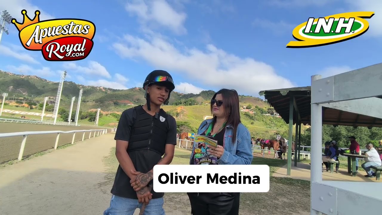 Entrevista a Oliver Medina sobre sus compromisos este domingo 16 de noviembre la Rinconada 🐴
