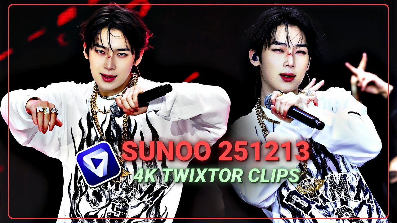 ENHYPEN SUNOO 251213 KBS IN JAPAN 4K TWIXTOR/SLOWMO CLIPS ॥ UPSCALED CLIPS ॥ SUNFOXNIM