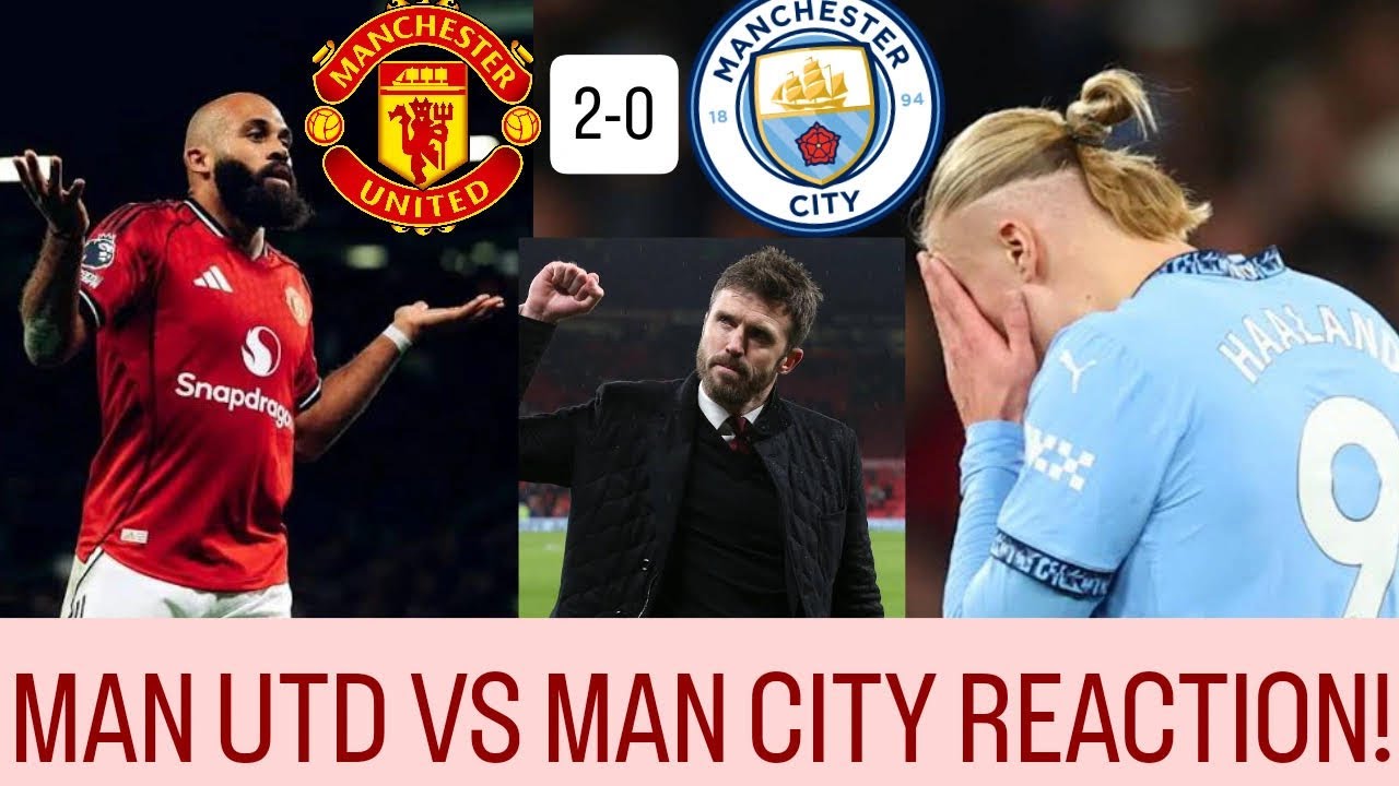 Carrick's Masterclass! | Man Utd 2-0 Man City Post Match Reaction!
