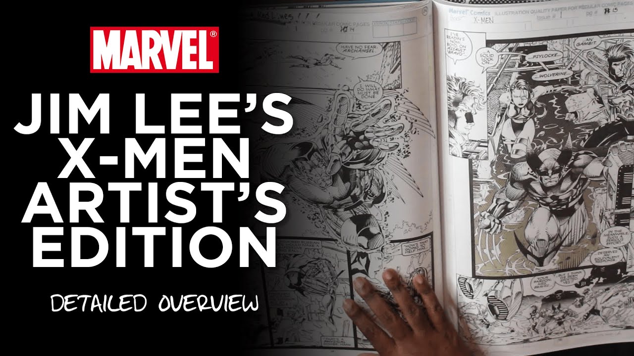 Unboxing & Overview: JIM LEE'S X-MEN Artist's Edition
